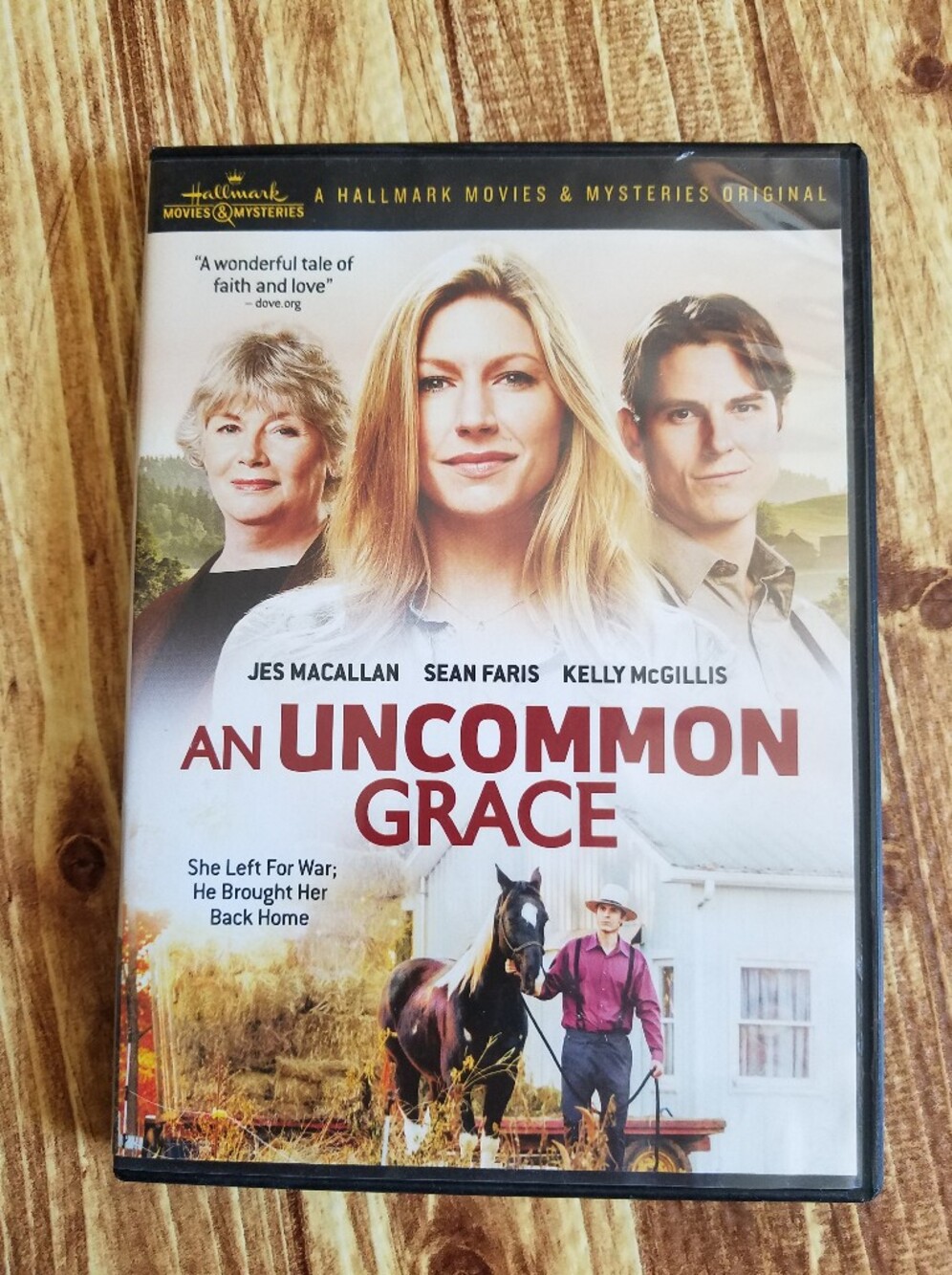 Hallmark An Uncommon Grace DVD Movies & Mysteries Jes Macallan Sean Faris Amish